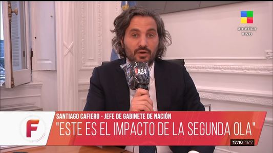 Santiago Cafiero: Por ahora no pensamos en medidas adicionales