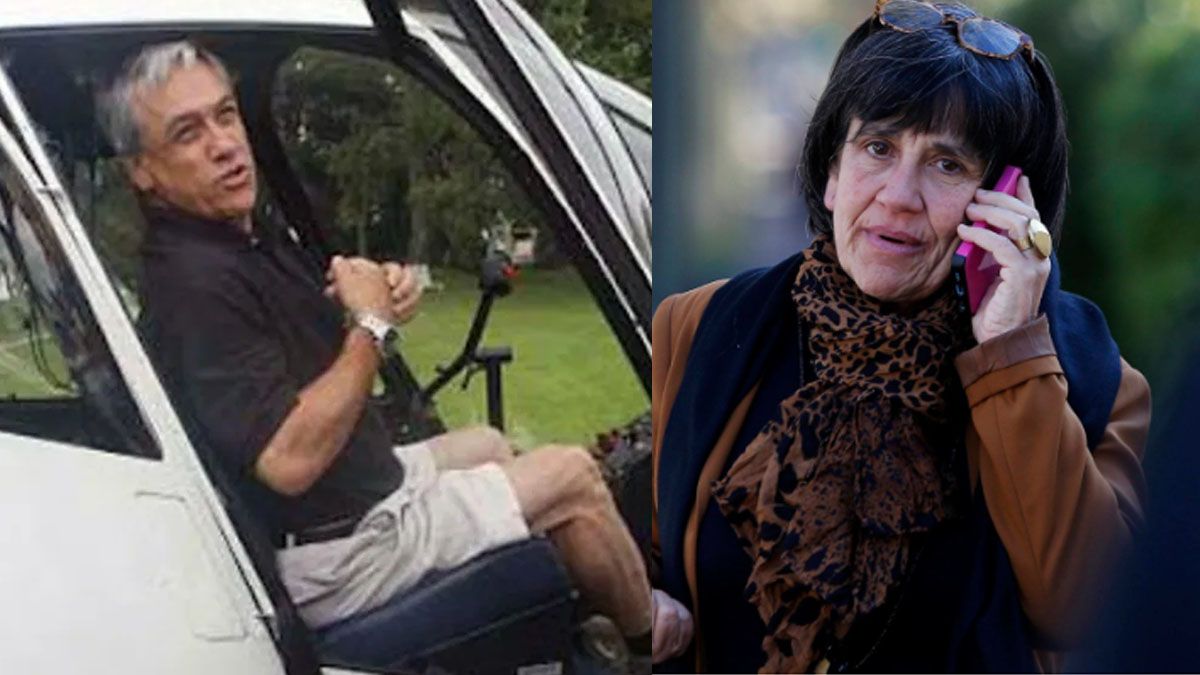 La hermana del expresidente Piñera viajaba en el helicóptero siniestrado