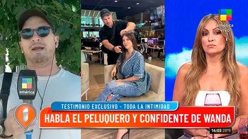 El peinador de Wanda Nara expuso cómo eran las picantes peleas con Mauro Icardi: Él quería que ella...