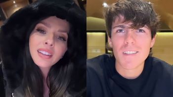 Las inesperadas imágenes de La China Suárez y Marcos Ginocchio juntos: el video de su viaje