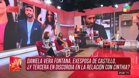 Tras los escandalosos chats, Cinthia Fernández salió al cruce de la ex de Roberto Castillo, su actual pareja