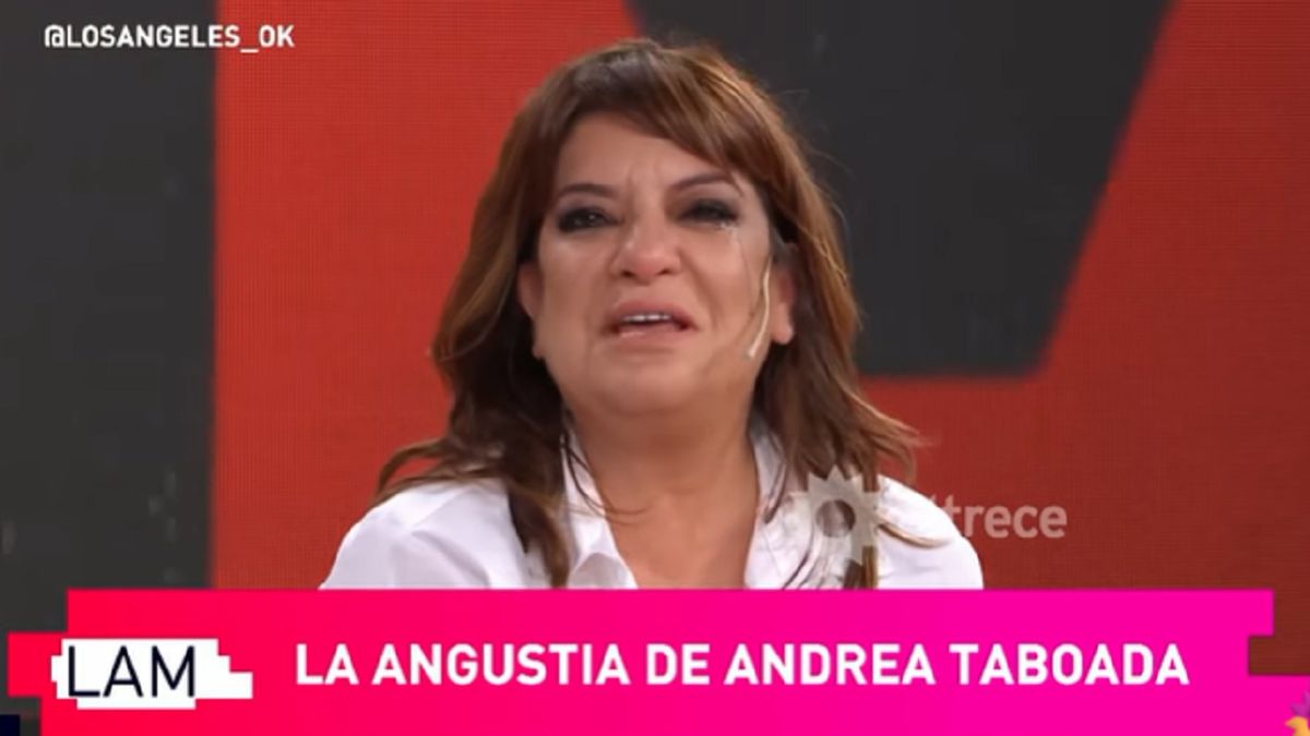 Andrea Taboada lloró y reconoció que necesita terapia por la pandemia
