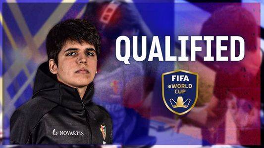 Nicolás Villalba, subcampeón sudamericano de FIFA21