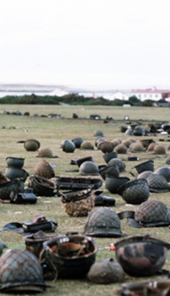 El 14 de junio de 1982 finaliza la Guerra de las Malvinas
