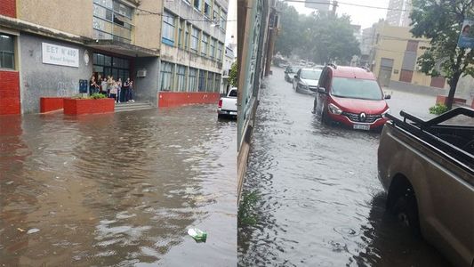 Santa Fe: un fuerte temporal causó caída de árboles, cortes de luz y demoras en el transporte