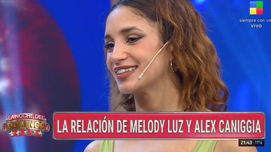 Melody Luz reveló qué es lo más le gusta de Alex Caniggia