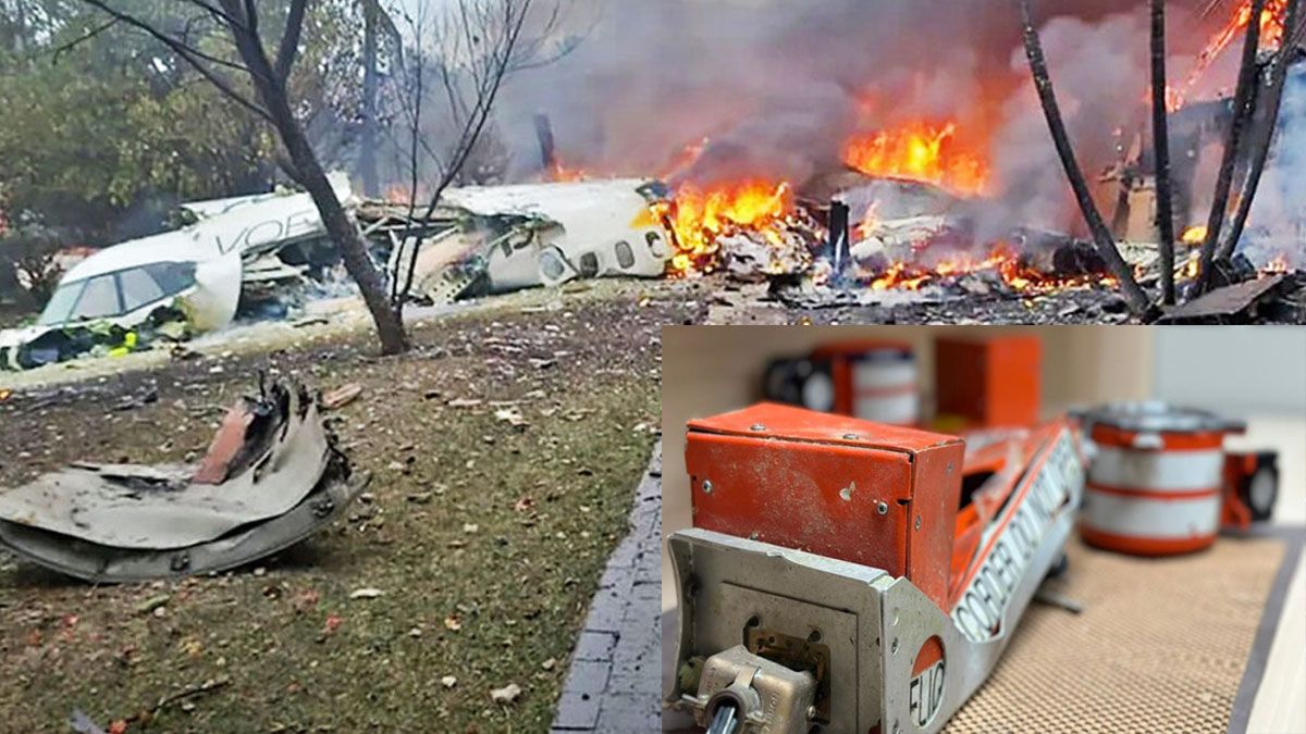 Recuperaron la caja negra del avión que cayó en Brasil y murieron 62 personas. (Foto: A24.com)