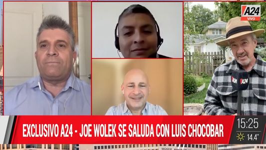 Exclusivo de A24 | El reencuentro de Chocobar y el turista estadounidense tras la sentencia