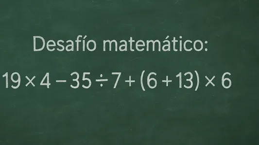 Desafío Matemático: este juego numérico tiene su clave en una decisión clave