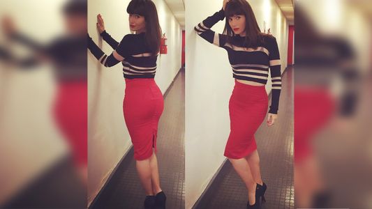 Griselda Siciliani subió dos imágenes donde le sobra sensualidad