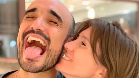 La hermosa noticia que compartieron Abel Pintos y su esposa