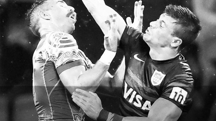 Tras las críticas, Los Pumas jugaron con un parche en su camiseta en homenaje a Maradona