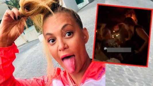 Escándalo de María Eugenia Ritó en un bar: gritos, golpes e insultos por un hombre
