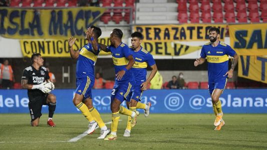 Boca le ganó 2-0 a Colo-Colo en su debut en 2022