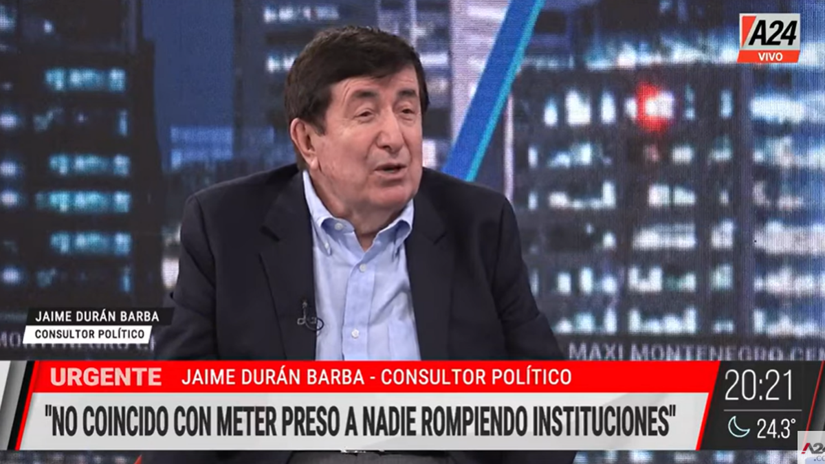 Jaime Durán Barba: A Milei le fue bien porque Macri cedió su espacio
