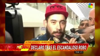 Ulises Bueno dejó bien en claro hacia quién dirige sus sospechas