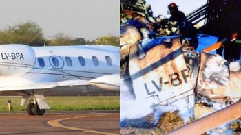 Fotos impactantes: el antes y el después del avión que se estrelló en Río Grande