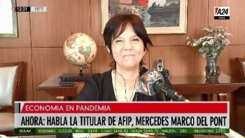 Marcó del Pont destacó en A24 las medidas económicas