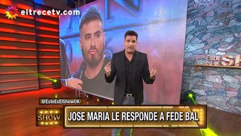 José María Listorti vs Fede Bal: A mí, Tinelli me mata el hambre desde hace 25 años