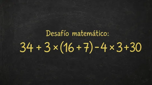 Desafío Matemático: este juego numérico para resolver antes de seguir leyendo