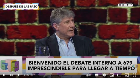 Boudou, Dady Brieva y Baby Etchecopar, protagonistas del primer informe del nuevo 678