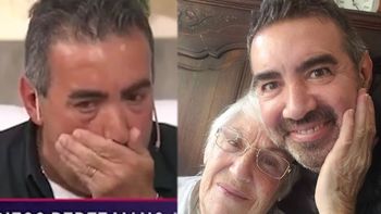 Preocupado, Diego Pérez no pudo contener las lágrimas al hablar de la salud de sus padres