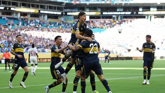 Boca no pudo sostener la ventaja y empató 2-2 con Benfica en su debut en el Mundial de Clubes