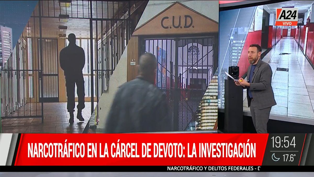 Así entraba la droga en libros a la cárcel de Devoto. (Foto: A24)