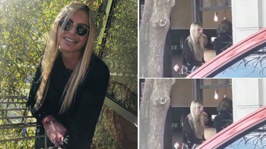 Raquel Mancini terminó con un ojo vendado tras un accidente