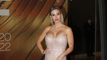 Premios Martín Fierro 2022: el vestido le jugó una mala pasada a Jésica Cirio (RS Fotos)