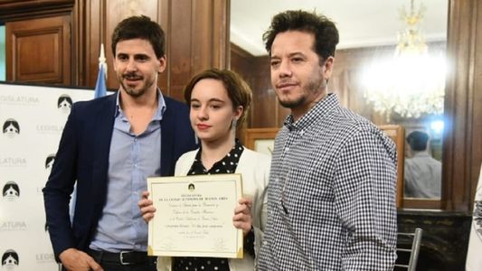Sebastián Ortega y Maite Lanata, presentes en la distinción a 100 días para enamorarse