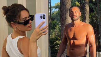 El video con la mano indiscreta de Nico Occhiato a Flor Jazmín Peña en la playa