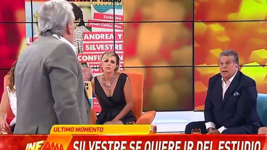 Luis Ventura y Silvestre protagonizaron un escándalo en el aire de Infama