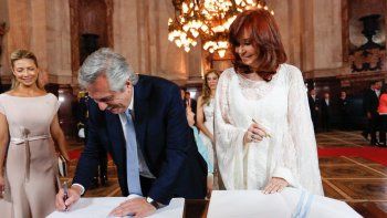 A Cristina, a sus padres, a Néstor y a Righi: los agradecimientos especiales de Alberto en su discurso