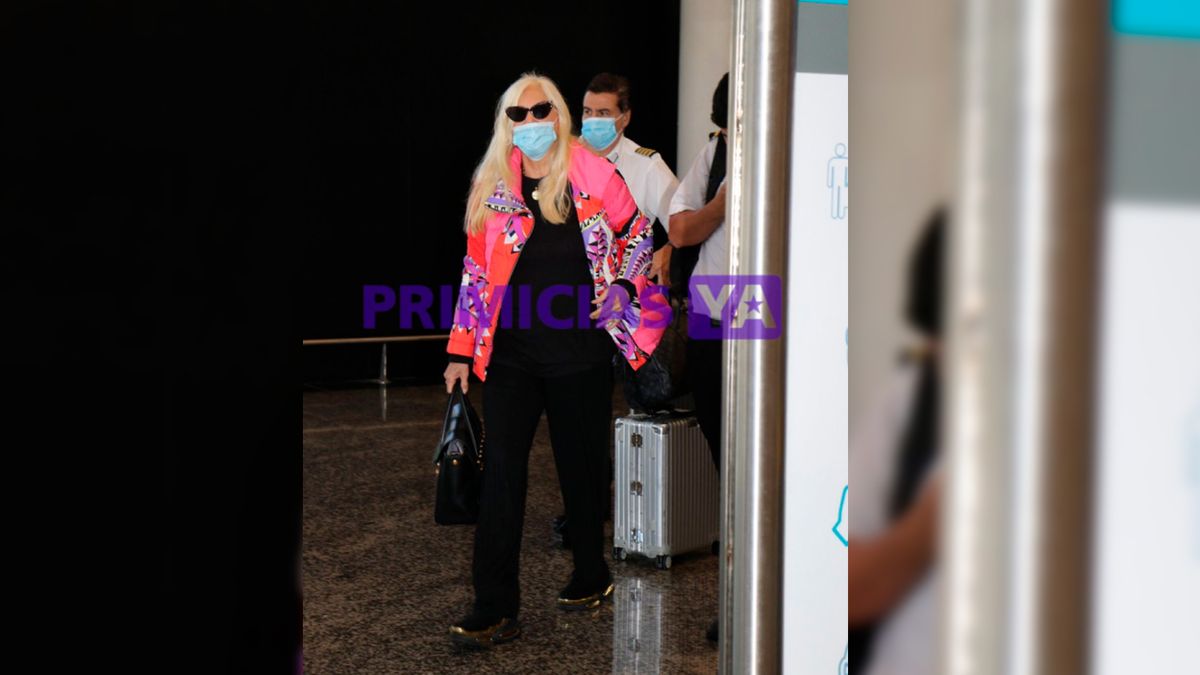 Susana volvi&oacute; a Buenos Aires. Cr&eacute;dito: RS Fotos.