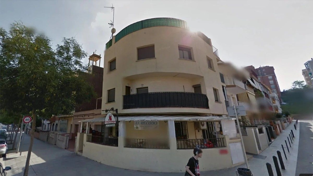 El bar donde trabajaba Susana en Barcelona. 