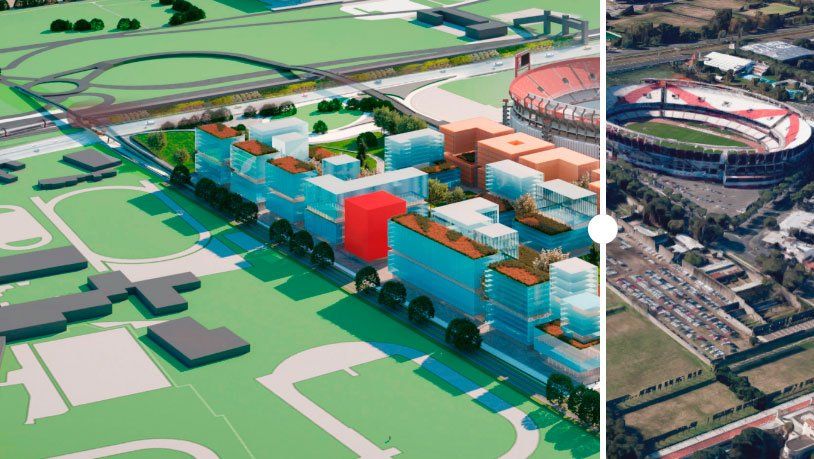 Parque de la Innovación: antes y después de la fisonomía en Núñez