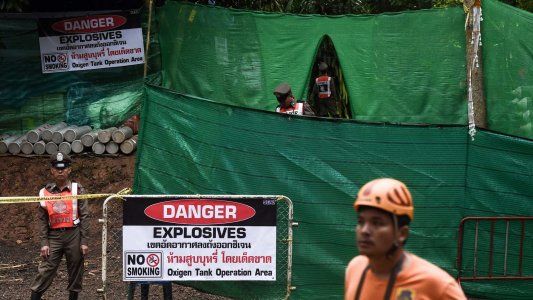 Comienza el operativo para rescatar a los niños en la cueva de Tailandia
