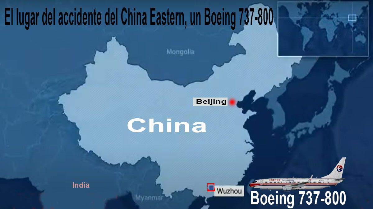 Nuevamente un Boeing 737-800 sufre un accidente, esta vez en China (Foto: Archivo)