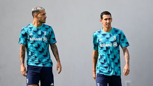 Bienvenidos, campeones: el caluroso saludo de la Juventus para Ángel di María y Leandro Paredes
