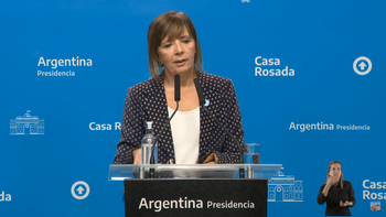 Gabriela Cerruti, vocera del Presidente.