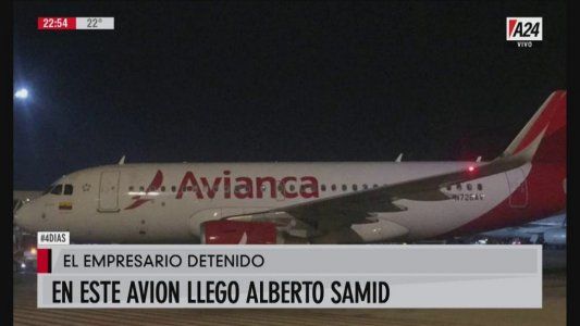 Samid llegó al país y quedará preso hasta enfrentar el juicio