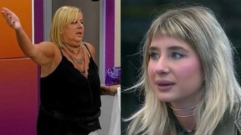 virginia estallo de ira contra paloma en gran hermano: sos infumable
