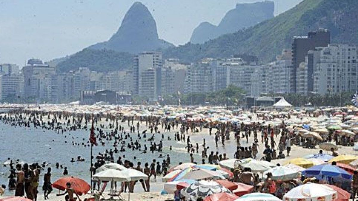 La sensación térmica en Río de Janeiro superó los 62 grados Celsius. (Foto: Gentileza RPP)