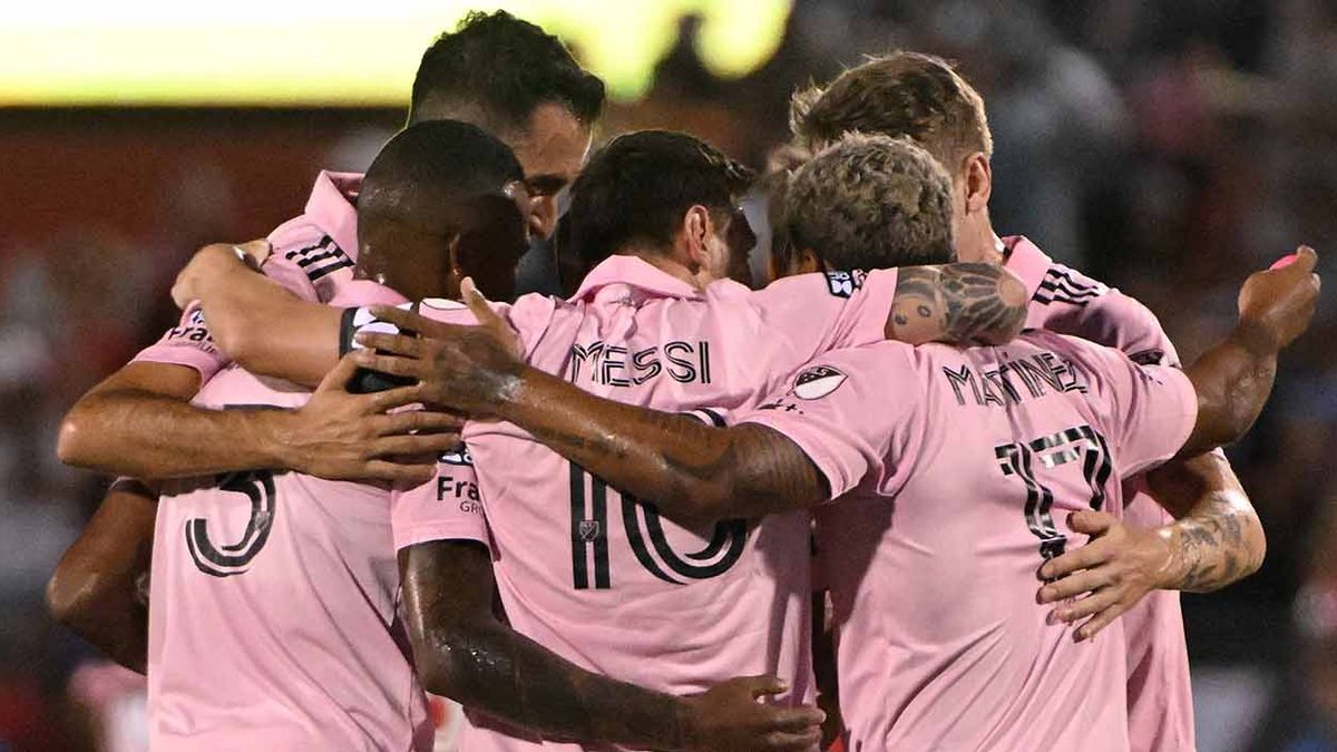 El Inter Miami de Messi le ganó al FC Dallas y se metió en los cuartos de final de la Leagues Cup. (Foto: Télam)