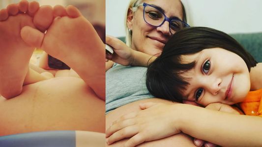Nació Charo, la hija de Débora DAmato: la primera foto de su bebé