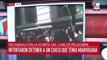 Escándalo en el colegio Carlos Pellegrini: la Policía quiso llevarse a un estudiante que tenía marihuana