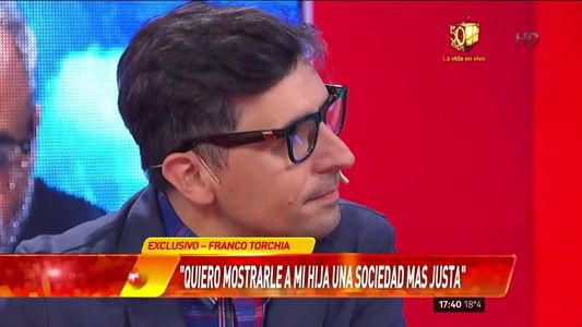 Torchia, tras la carta de Morena Rial: Quiero dejarle a mi hija una sociedad más justa