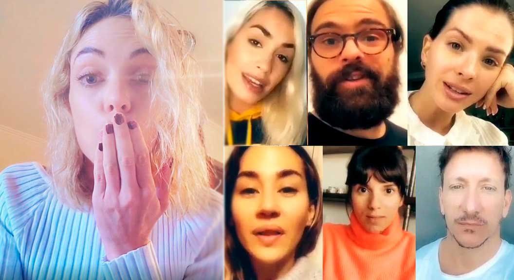 Emilia Attias admitió que tienen un grupo de Whatsapp con los actores de Casi ángeles y reveló intimidades