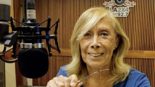 Amelita Baltar con diagnóstico preventivo de trastorno neurológico transitorio